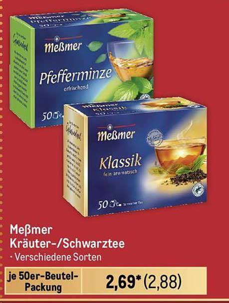 Meßmer Kräuter-/Schwarzee