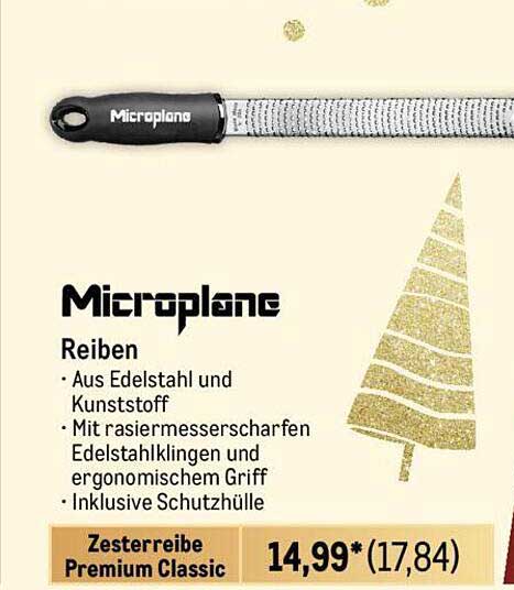 Microplane Zesterreibe Premium Classic