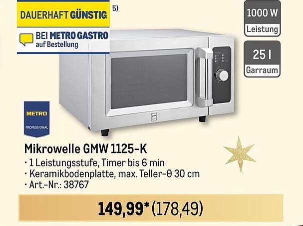 Mikrowelle GMW 1125-K