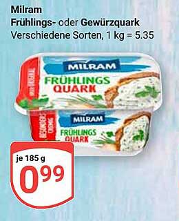 Milram Frühlings- oder Gewürzquark