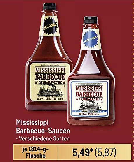 Mississippi Barbecue-Saucen