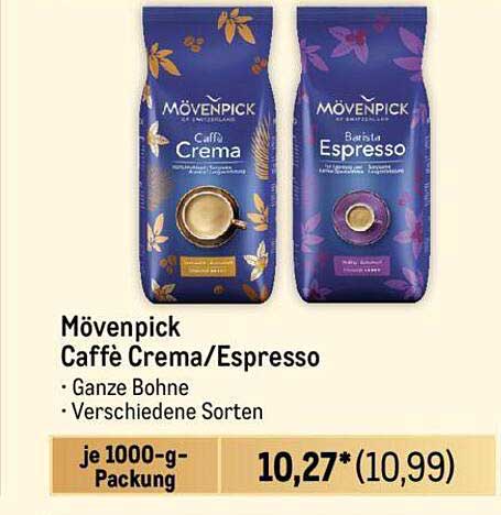 Mövenpick Caffè Crema/Espresso