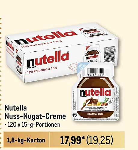 Nutella Nuss-Nugat-Creme