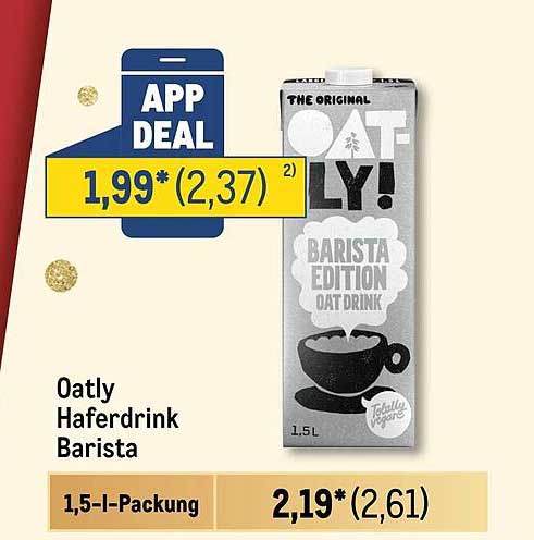 Oatly Haferdrink Barista