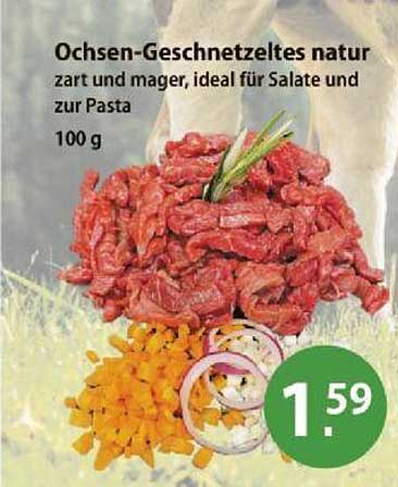 Ochsen-Geschnetzeltes natur