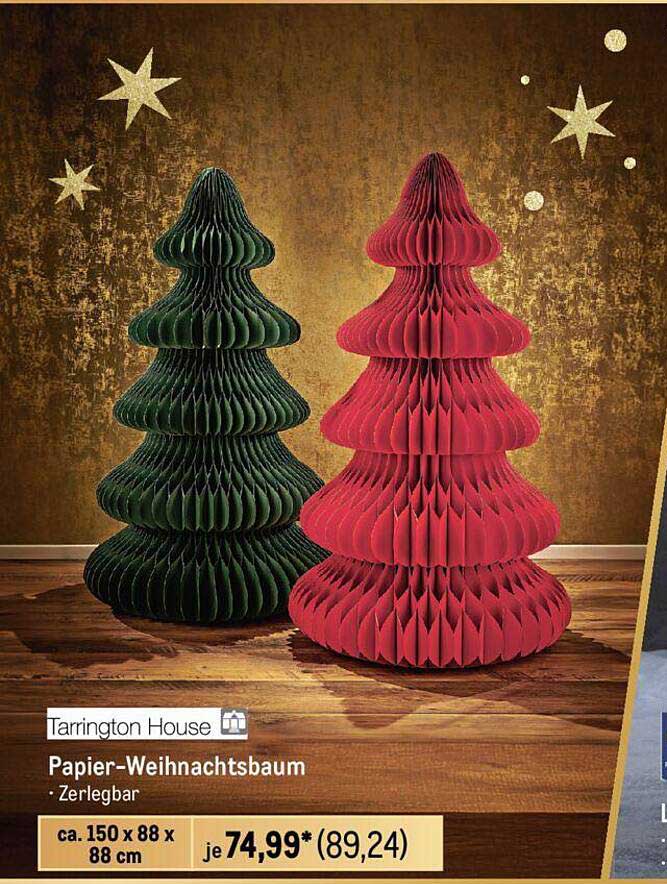 Papier-Weihnachtsbaum