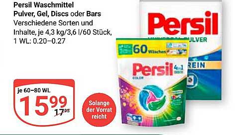 Persil Waschmittel