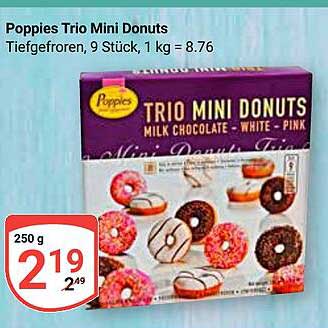 Poppies Trio Mini Donuts