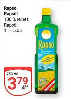 Rapso Rapsöl