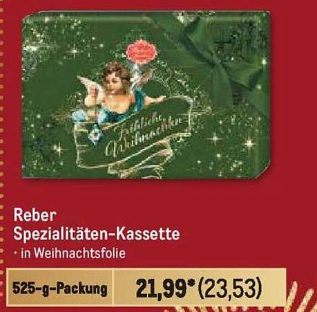 Reber Spezialitäten-Kassette