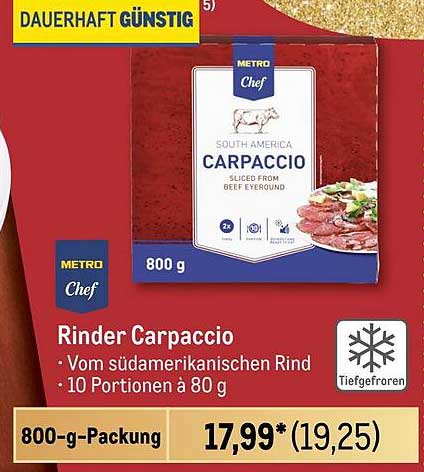 Rinder Carpaccio