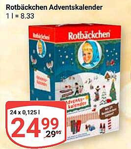 Rotkäppchen Adventskalender