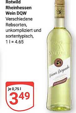 Rotwild Rheinhessen Wein DQW