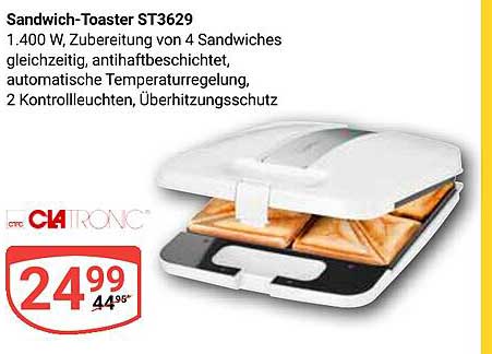 Sandwich-Toaster ST3629