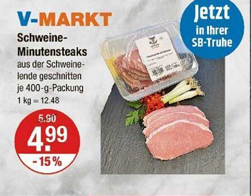 Schweine-Minutensteaks