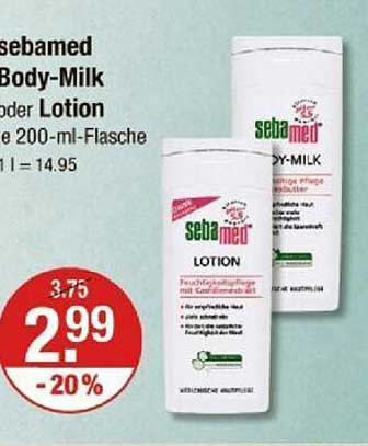 sebamed Body-Milk oder Lotion