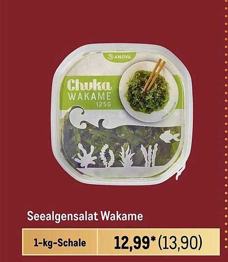 Seealgensalat Wakame