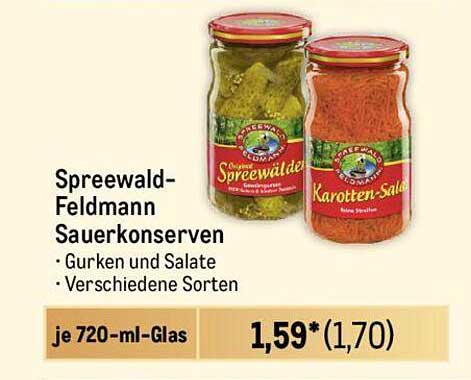 Spreewald-Feldmann Sauerkonserven