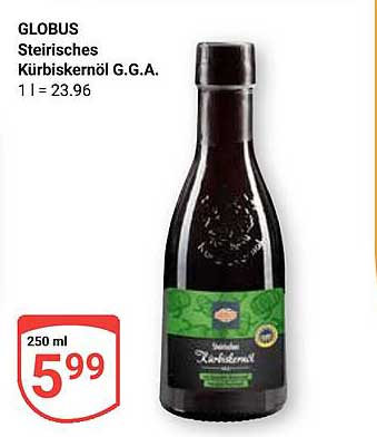 STEIRISCHES Kürbiskernöl G.G.A.