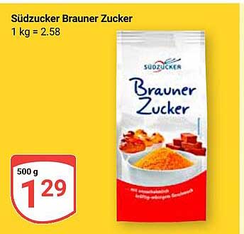 Südzucker Brauner Zucker