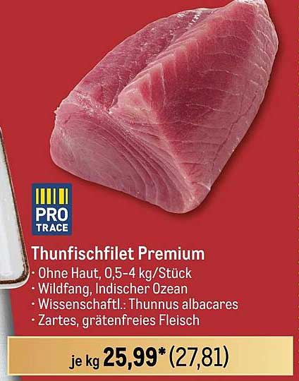 Thunfischfilet Premium