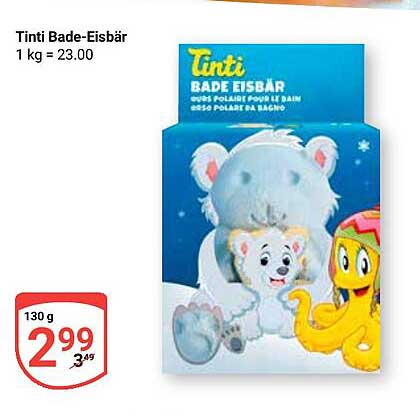 Tinti Bade-Eisbär