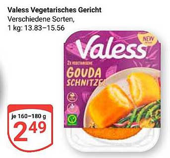 Valess Vegetarisches Gericht