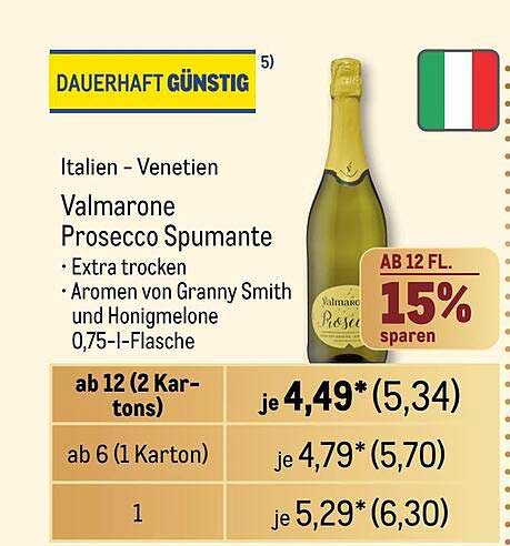 Valmarone Prosecco Spumante