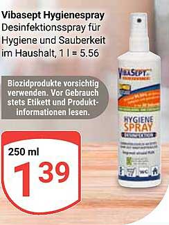 Vibasept Hygienespray