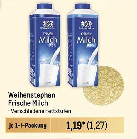 Weihenstephan Frische Milch