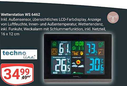 Wetterstation WS 6462