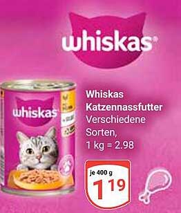 Whiskas Katzennassfutter