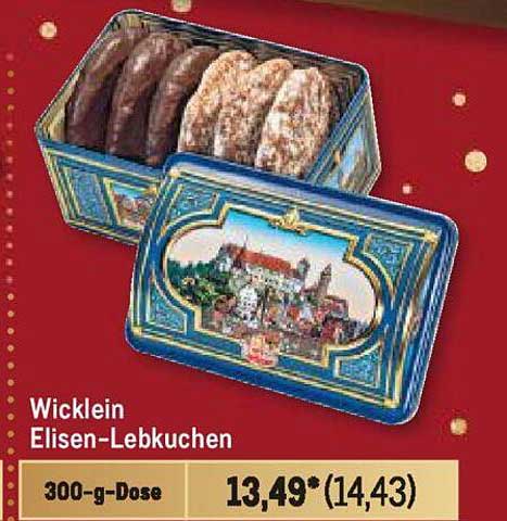 Wicklein Elisen-Lebkuchen