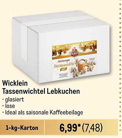 Wicklein Tassenwichtel Lebkuchen