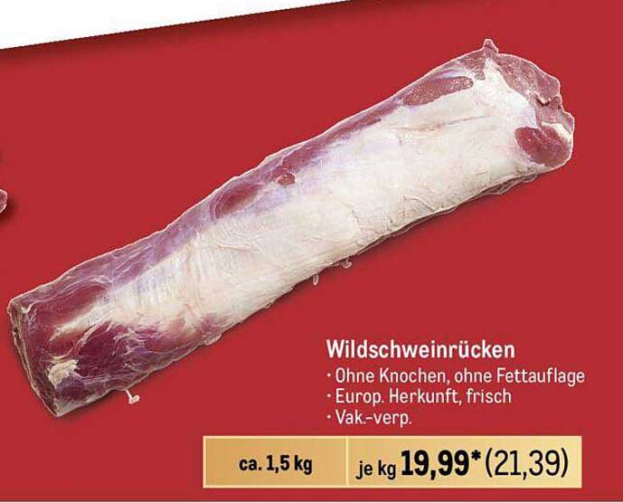 Wildschweinrücken