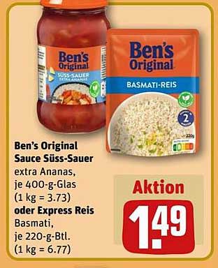 Ben's Original Sauce Süß-Sauer