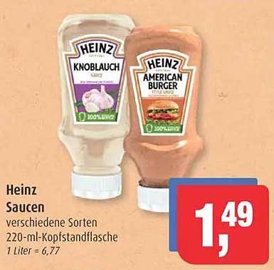 Heinz Knoblauch Sauce