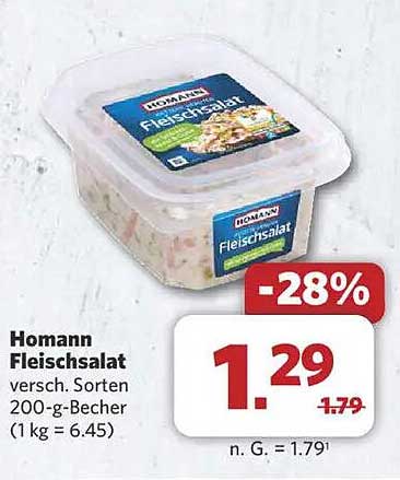 Homann Fleischsalat