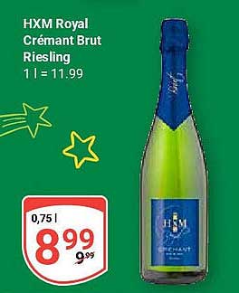 HXM Royal Crémant Brut Riesling