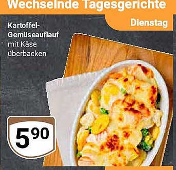 Kartoffel-Gemüseauflauf mit Käse überbacken