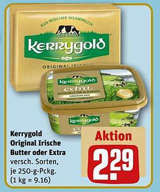 Kerrygold Original Irische Butter oder Extra