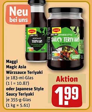 Maggi Magic Asia Würzsauce Teriyaki