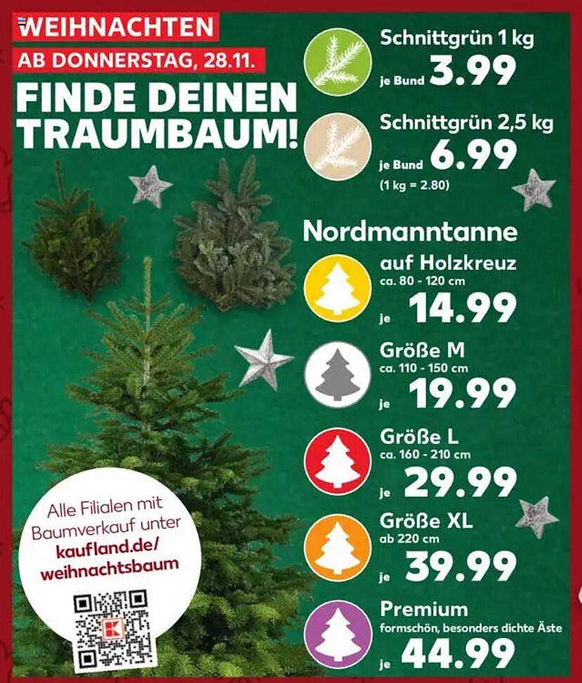 Schnittgrün 1 kg  
Schnittgrün 2,5 kg  
Nordmanntanne auf Holzkreuz  
Größe M  
Größe L  
Größe XL  
Premium