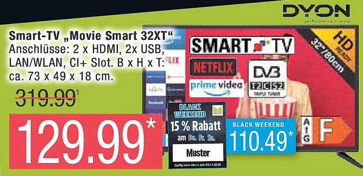 Smart-TV „Movie Smart 32XT“