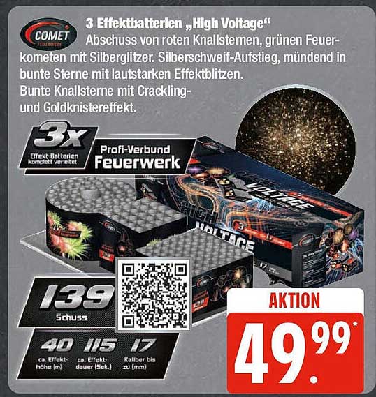 3 Effektbatterien „High Voltage“