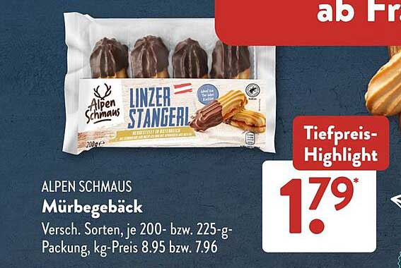 ALPEN SCHMAUS Linzer Stangerl