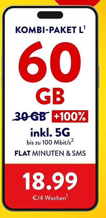 KOMBI-PAKET L 60 GB