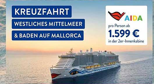 KREUZFAHRT WESTLICHES MITTELMEER & BADEN AUF MALLORCA