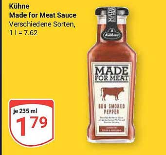 Kühne Made for Meat Sauce