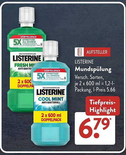 LISTERINE Mundspülung